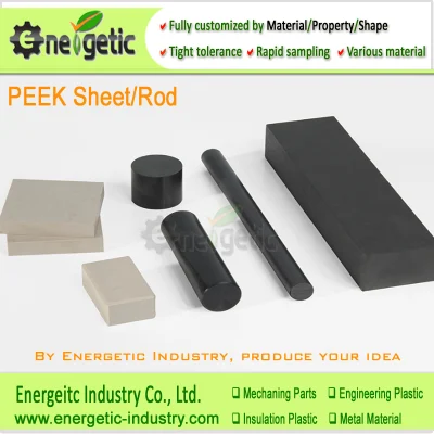 High Performance Continuous Extrusion Glass Filled Peek Sheet,Peek Rod,Peek Tube,Polymer Peek,Peek Sheet,Polyetheretherketone Rod,Plastic White Peek Rod,Peek PA